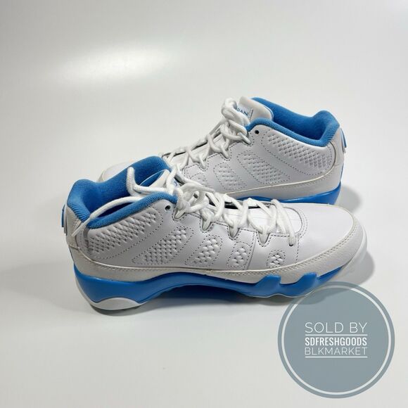 Nike Air Jordan 9 Low Golf  University Blue FJ5934-101 Mens Size 7